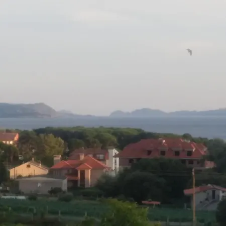 Con Vista A Islas Cíes Casa de Férias *