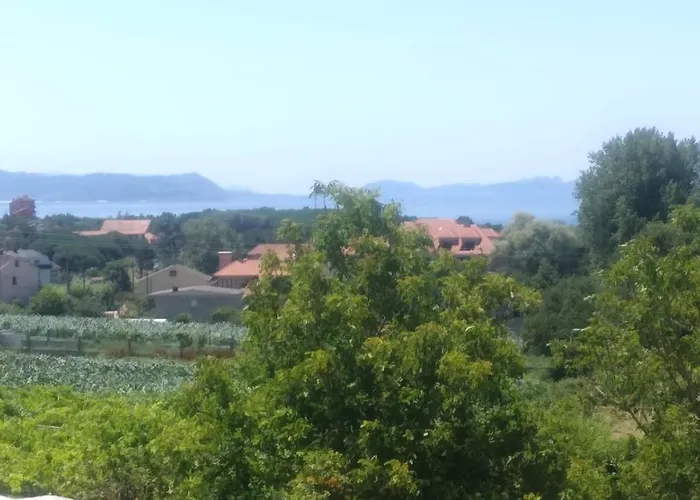 Con Vista A Islas Cies Feriehus Sanxenxo