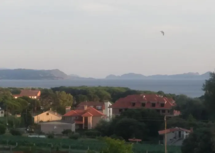 Con Vista A Islas Cíes Casa de Férias *